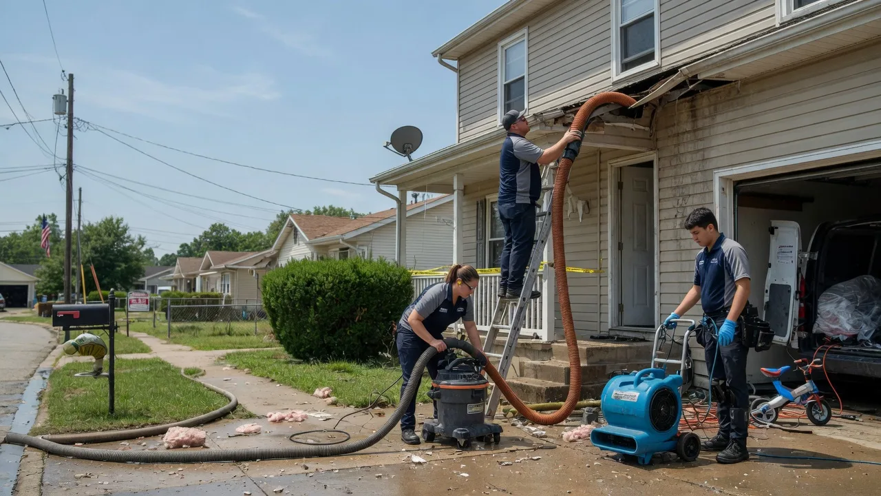 Water Damage Restoration in Slidell, TX near me
